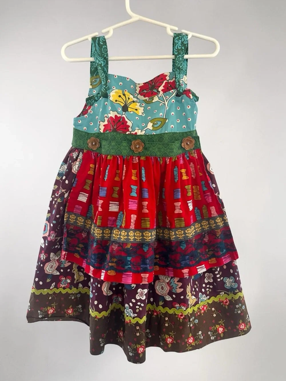 Fall dress Matilda Jane paint by numbers Dress Size 4 with apron